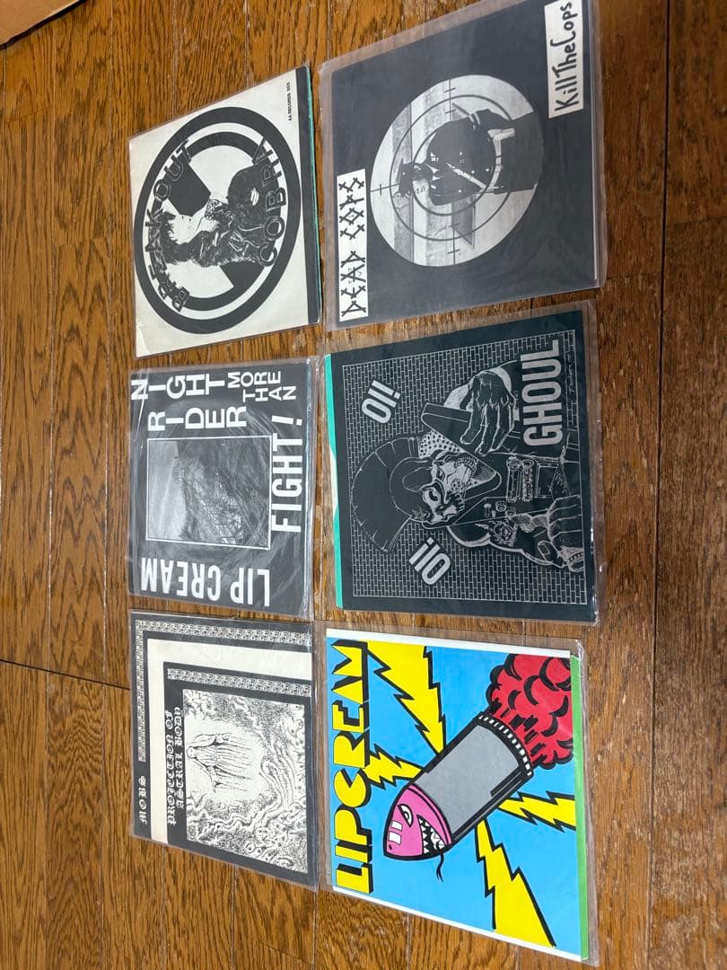 レコードコレクション：THE BLUE HEARTS, LIP CREAM,