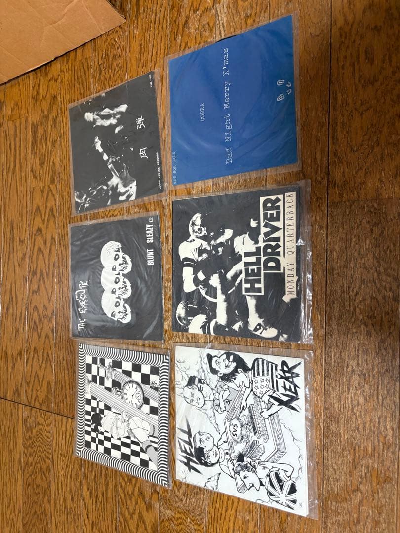 レコードコレクション：THE BLUE HEARTS, LIP CREAM,