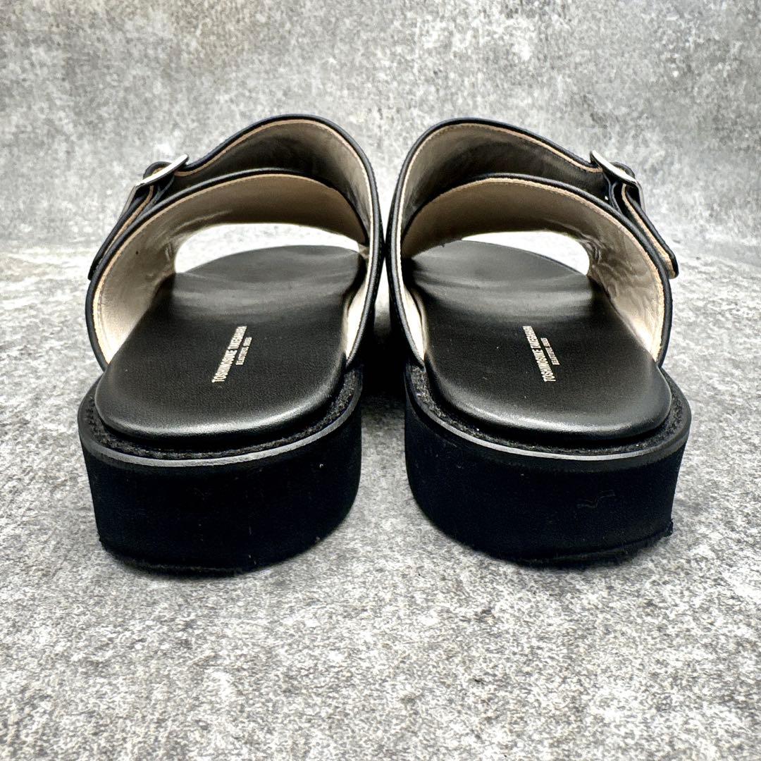 極美品　ビューティフルシューズ トシノスケタケガハラ レザーサンダル　24.5