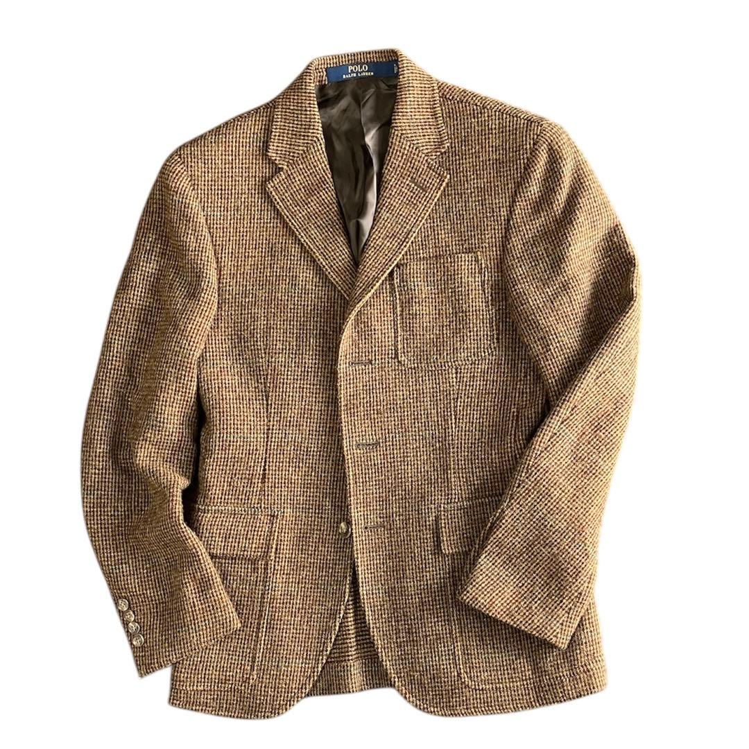 イタリア製　ポロラルフローレン　現行モデル　36 ウール　テーラードジャケット
