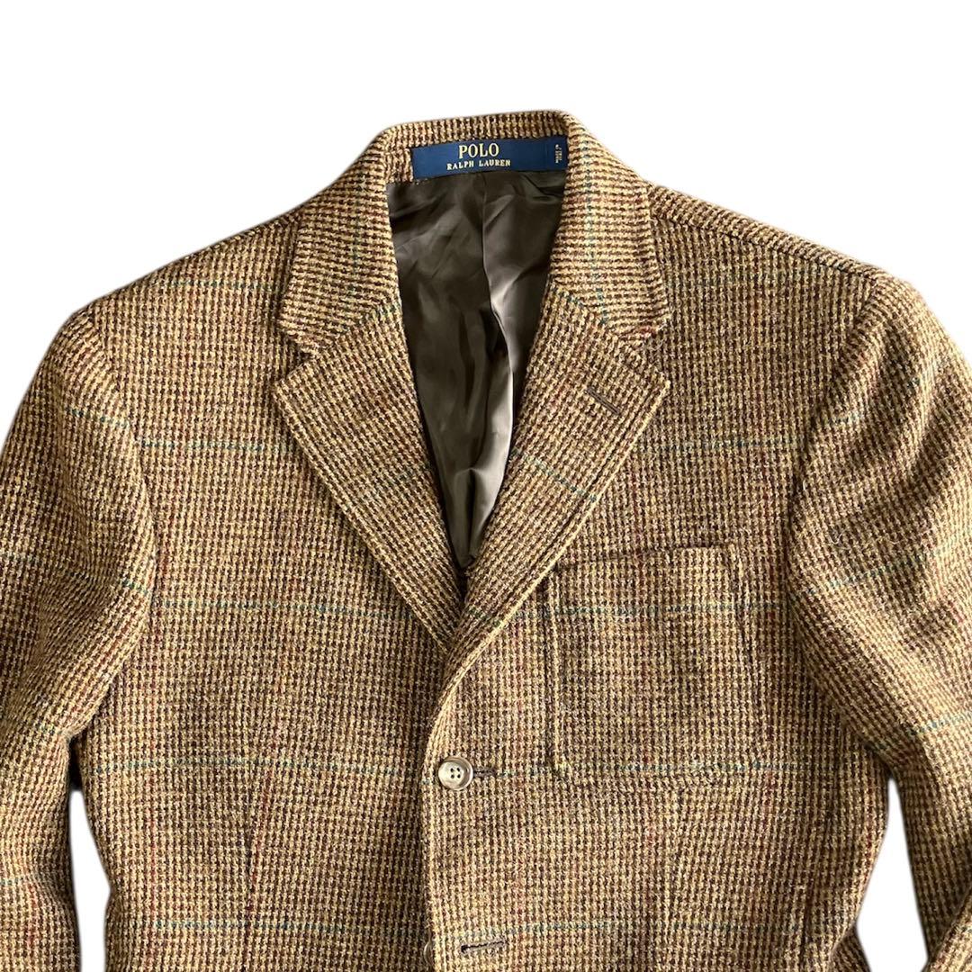 イタリア製　ポロラルフローレン　現行モデル　36 ウール　テーラードジャケット