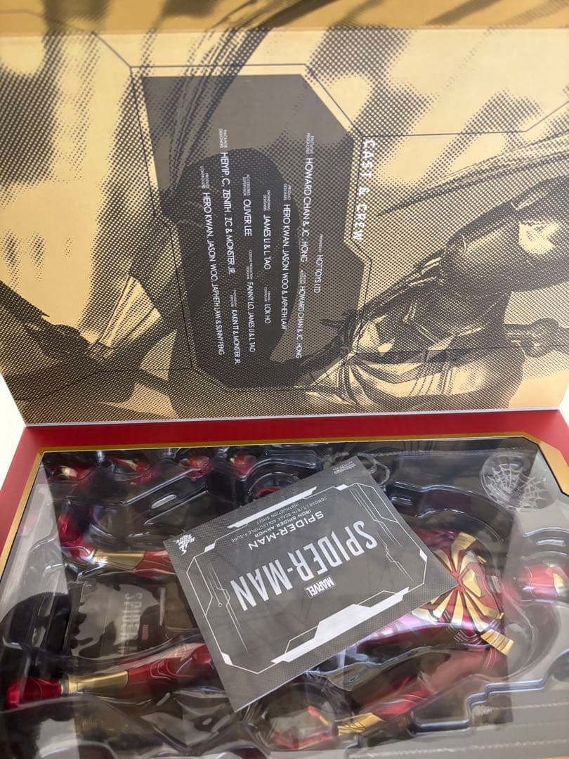 アメコミ Hottoys Ps4 iron spider armor 1/6