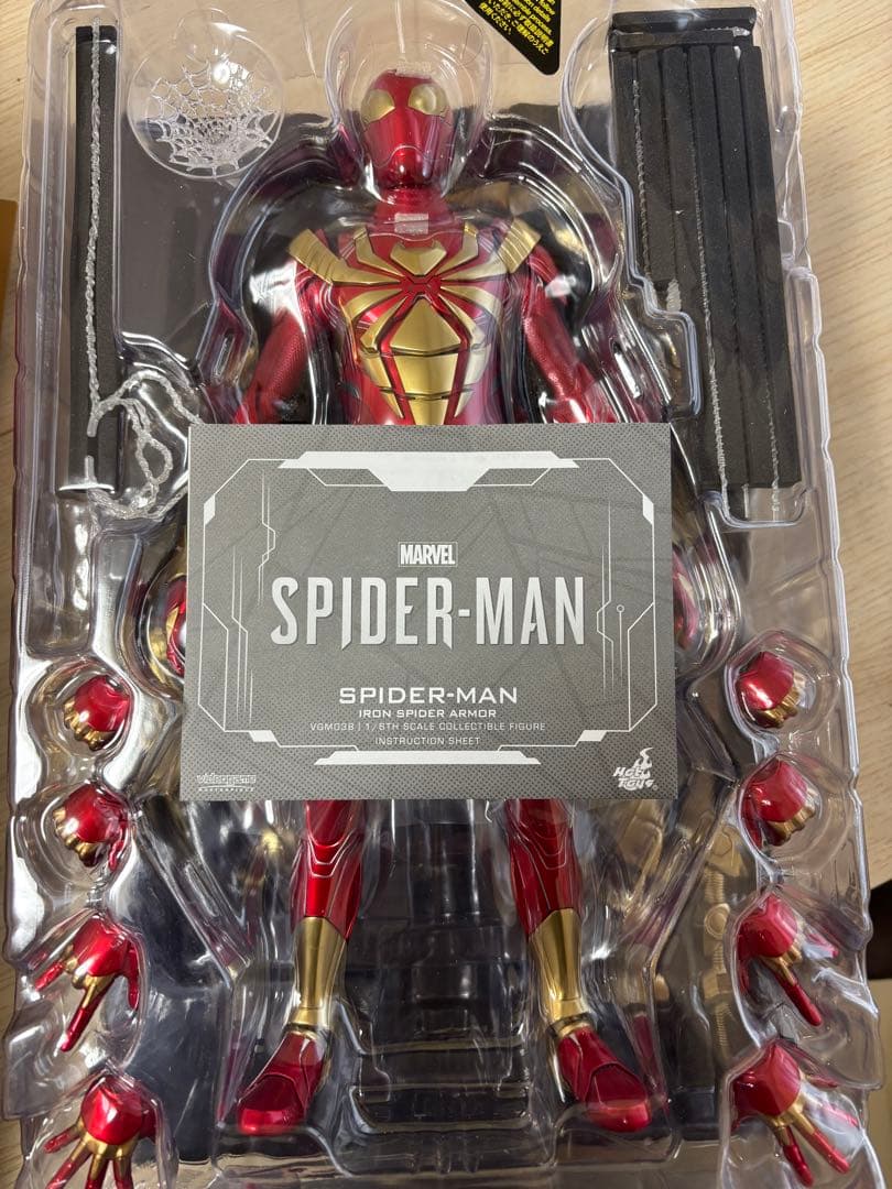 アメコミ Hottoys Ps4 iron spider armor 1/6