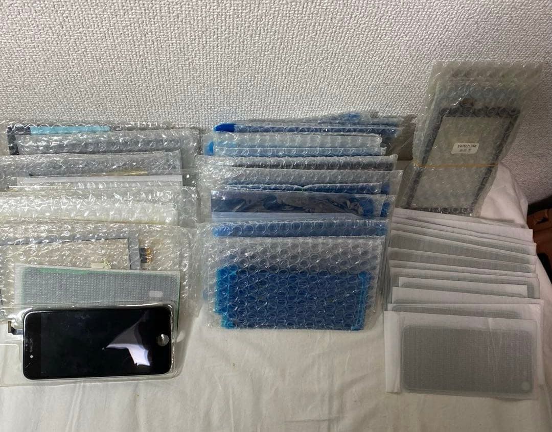 iPhone用部品セット 未使用/中古良品部品多数販売店より引上げ品