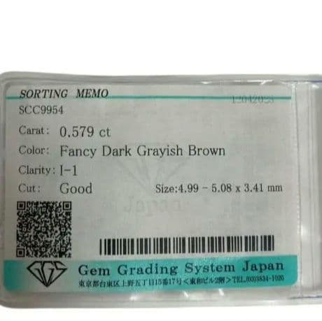 プラチナ900 ダイヤモンド0.579ct片耳ピアス 天然ダイヤピアス保証書付