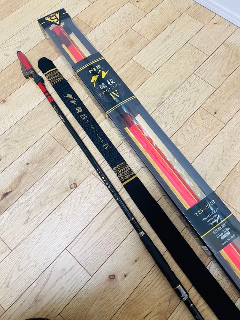 がまかつ　グレ競技スペシャル4 15-53【3回使用】