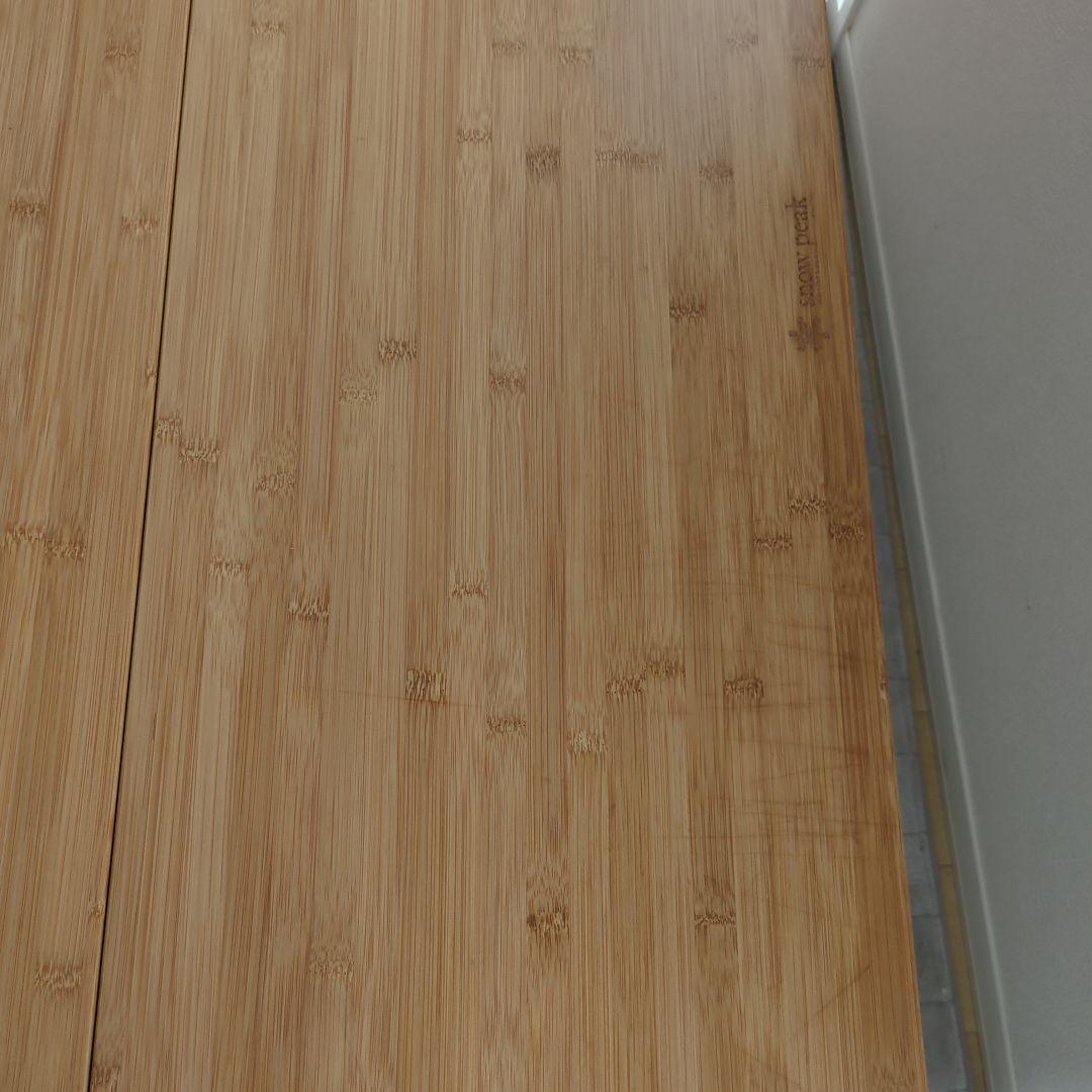  peak スノーピーク ワンアクションテーブルロング竹 雪峰祭限定