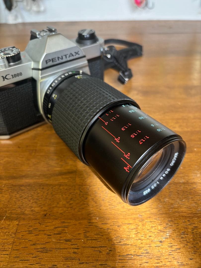 フィルムカメラ PENTAX K1000 Tokina at-x 90