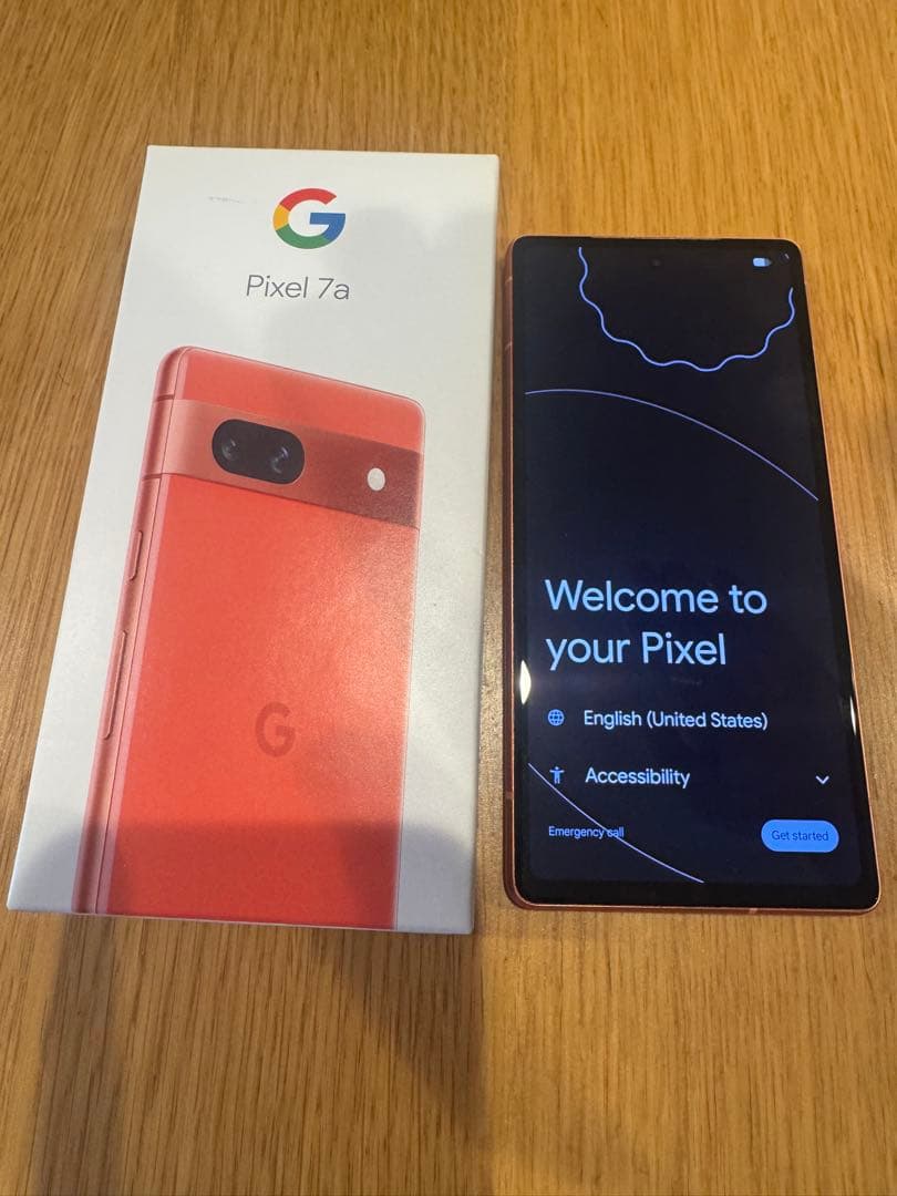 Google pixel7a バッテリー新品交換済