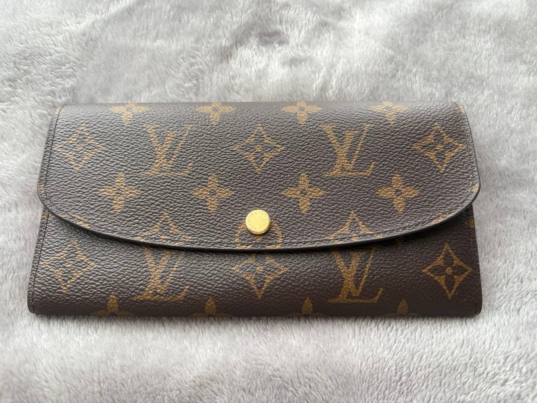 Louis Vuitton 長財布 ブラウン モノグラム 正規品