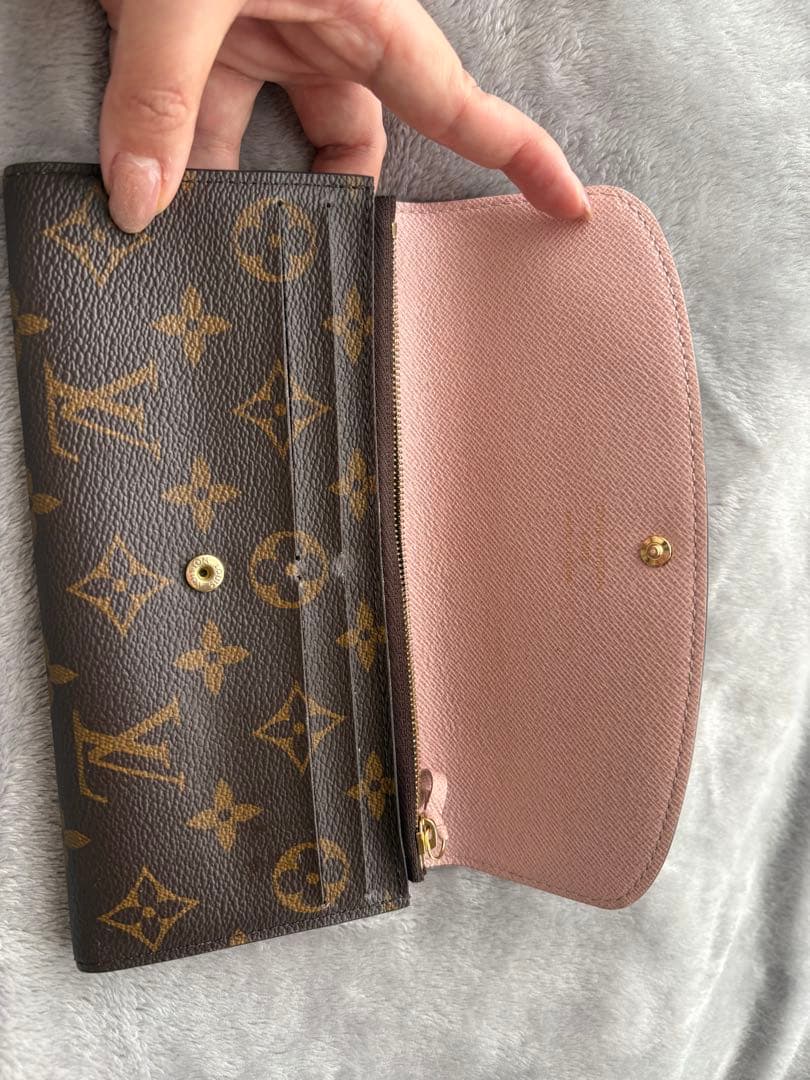 Louis Vuitton 長財布 ブラウン モノグラム 正規品