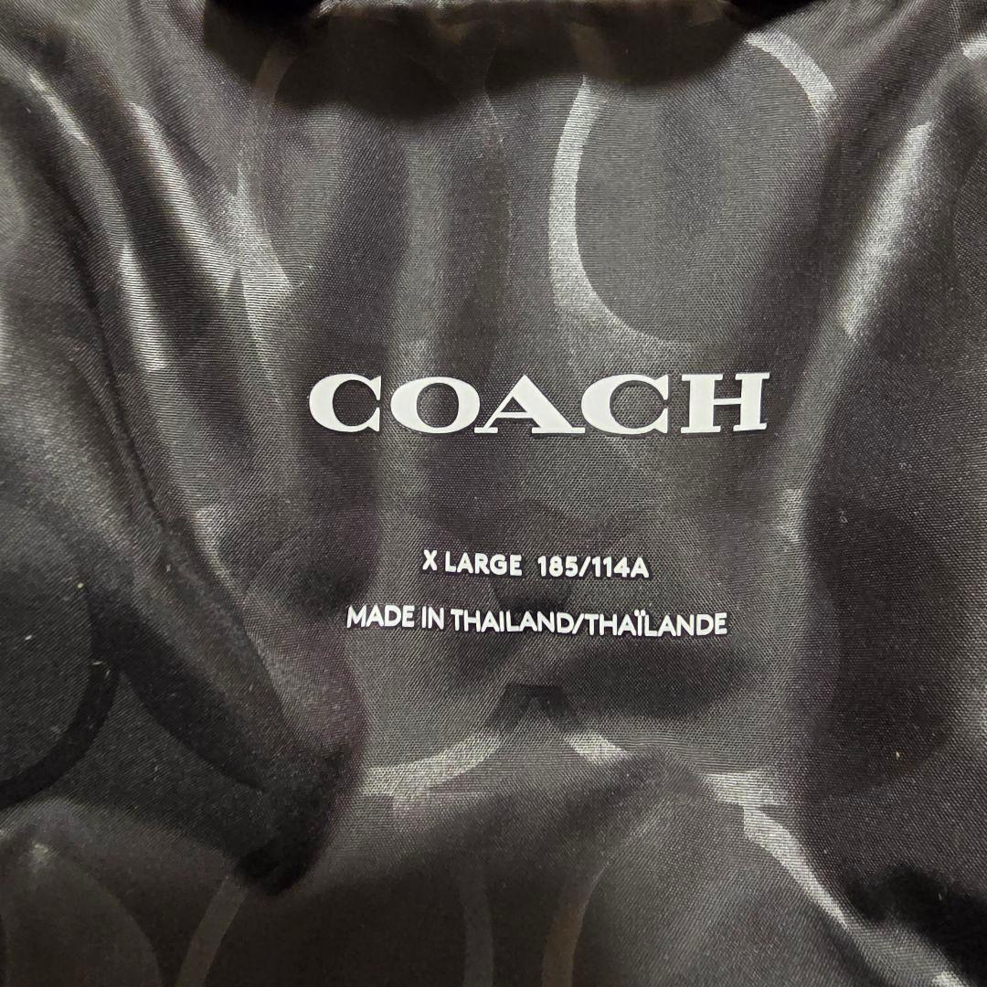 g*n様 COACH　コーチ　シグネチャー　ダウンベスト　ブラック　DWNVST