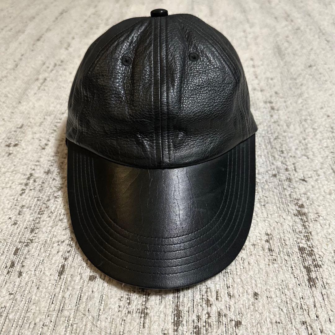 KIJIMA TAKAYUKI レザー　キャップ　6パネル