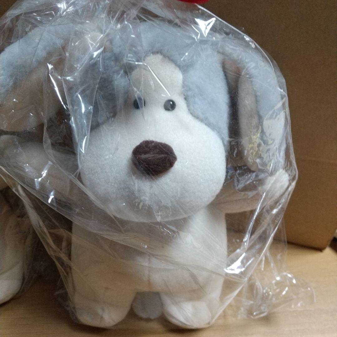 野村トーイ。レトロちちんぷいぷいぬいぐるみ2点。