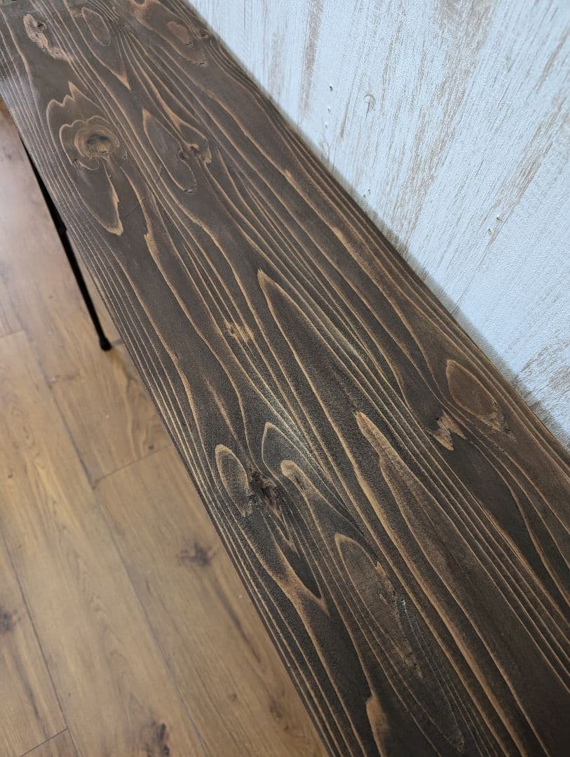 ウォールナット色　 カウンターテーブル 120cm