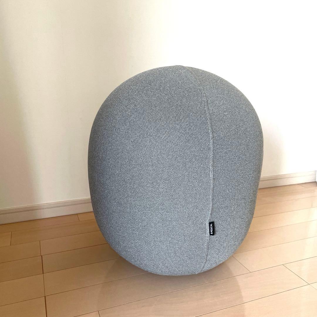 【未使用に近い】MALLOW Knit Oval Balance Ballグレー