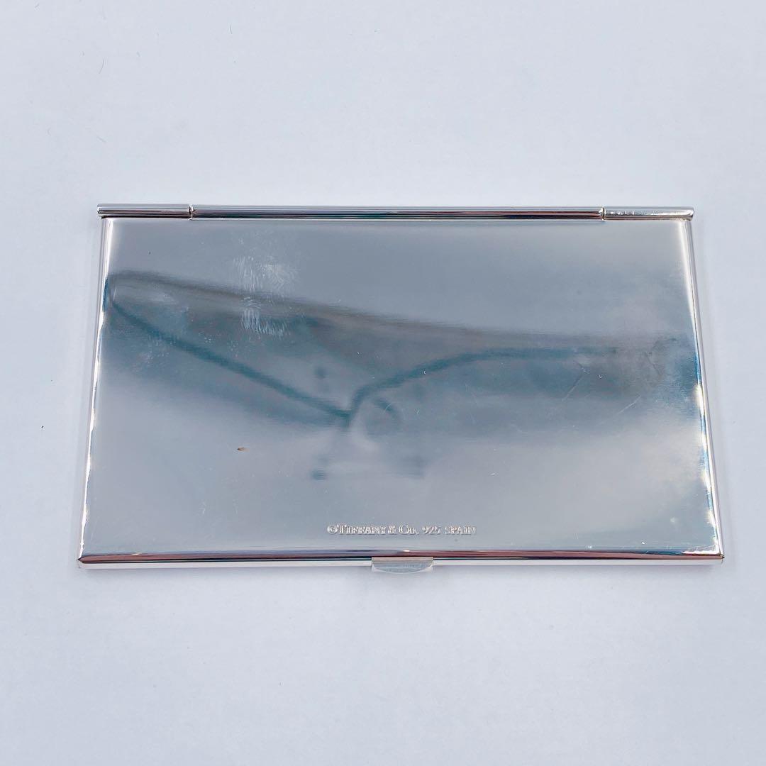 9HM21 ティファニー 名刺入れ カードケース シルバー 925 レア 美品