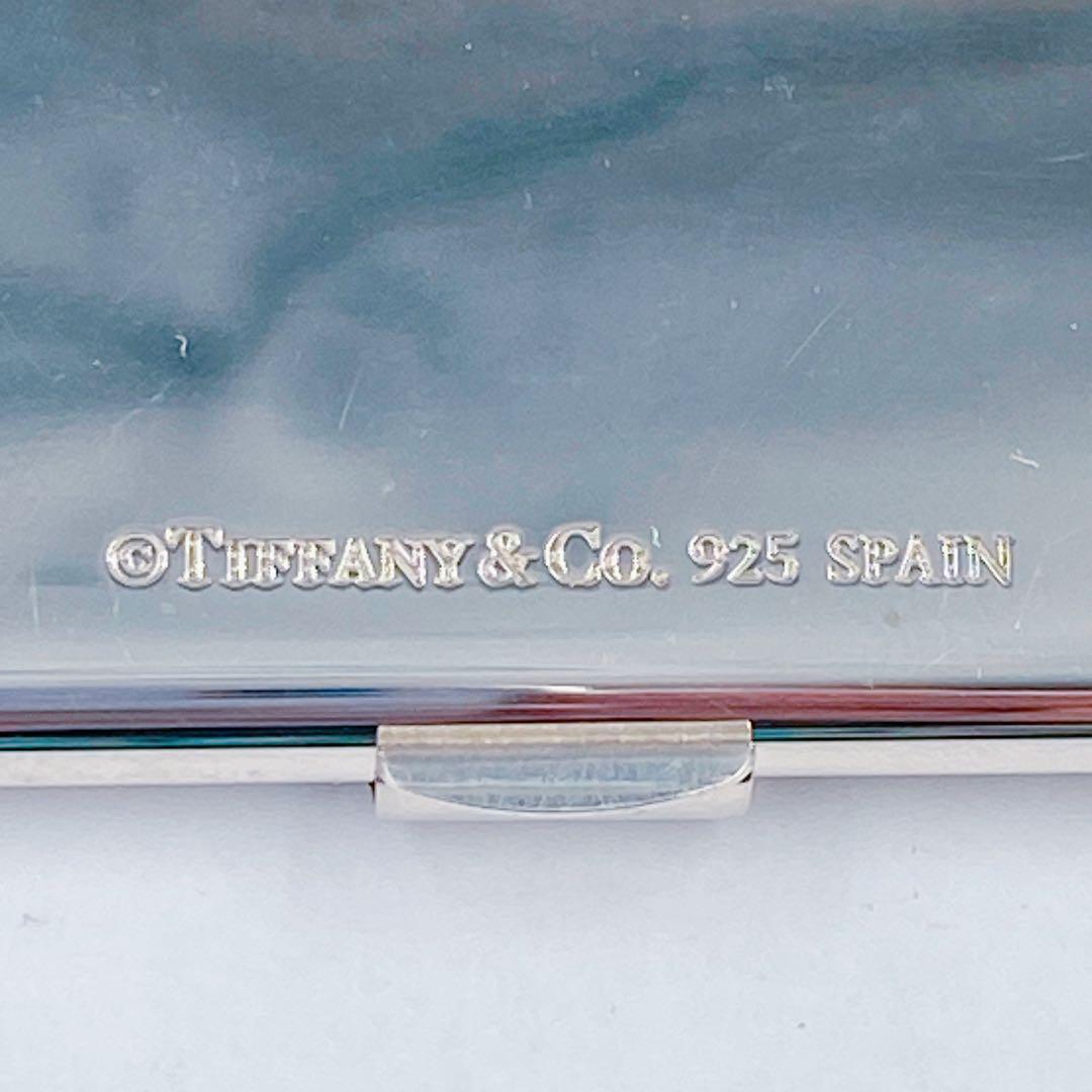 9HM21 ティファニー 名刺入れ カードケース シルバー 925 レア 美品