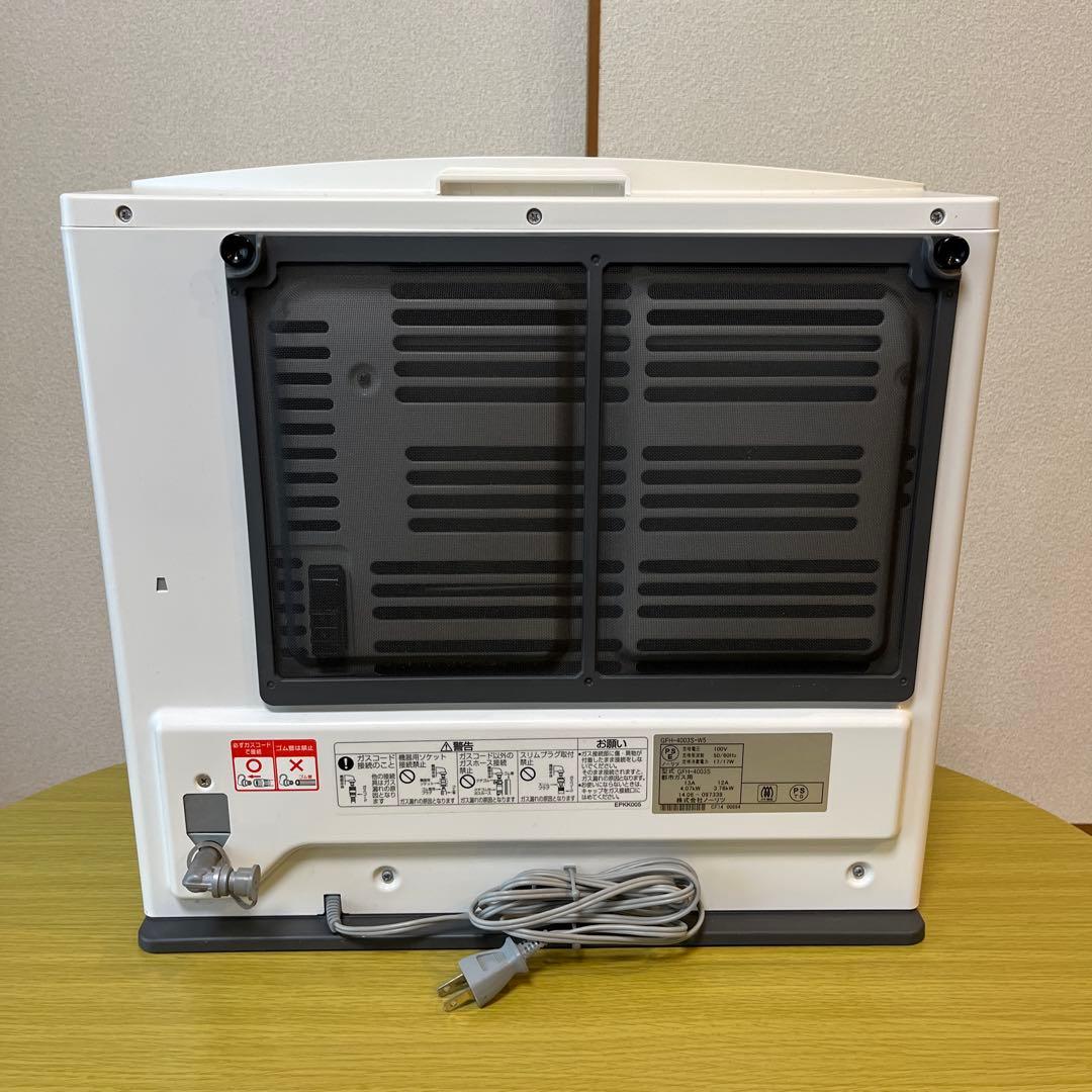 ノーリツ ガスファンヒーター 都市ガス用 GFH-4003S 2014年製