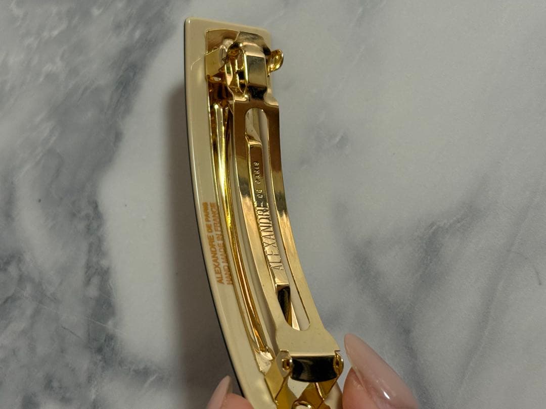 〈ALEXANDRE DE PARIS〉RIZURE バレッタ