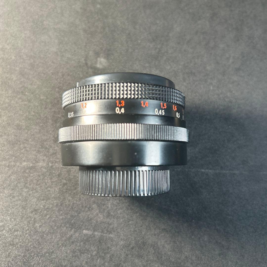 レンズ(単焦点) Carl Zeiss Tessar50mm F2.8 aus JENA DDR