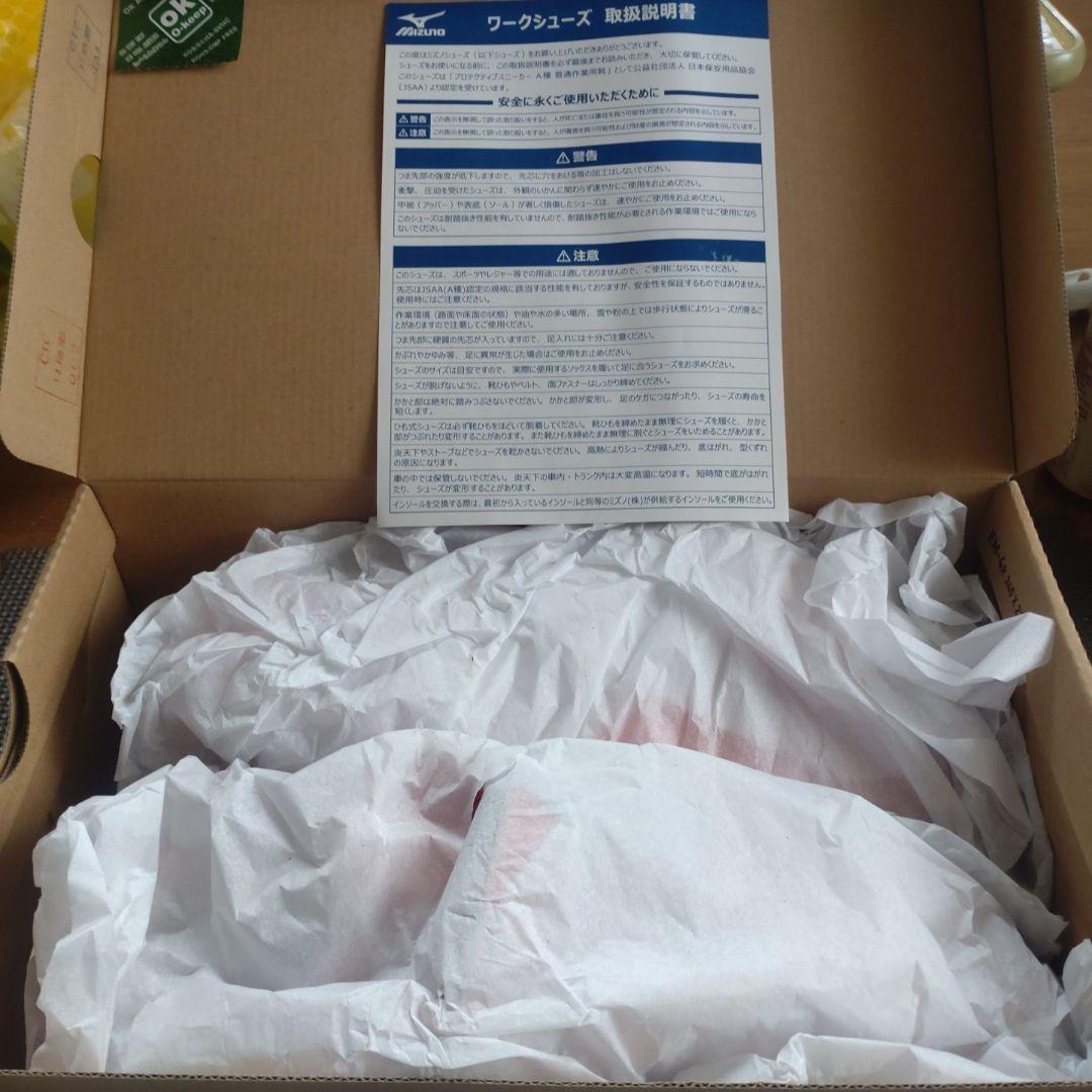 安全靴（ミズノ）