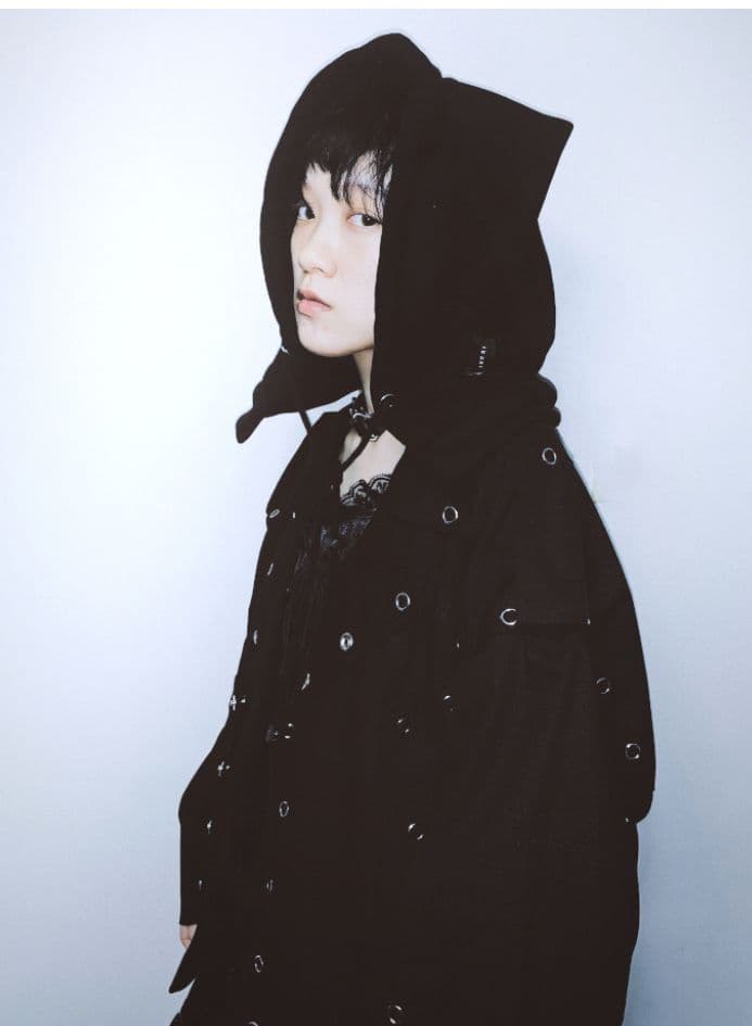 【未使用・美品】IKUMI 　イクミ　HORN HOODIE CAP 　猫耳帽子
