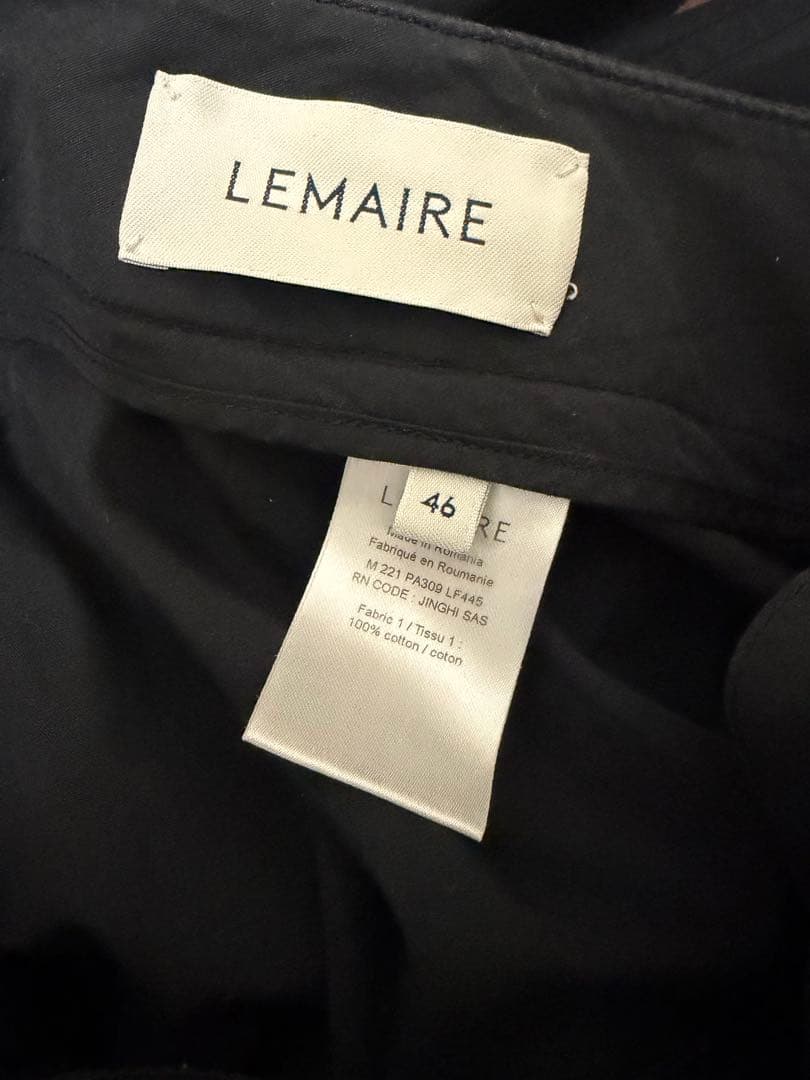 lemaire ルメール コットン ルーズパンツ