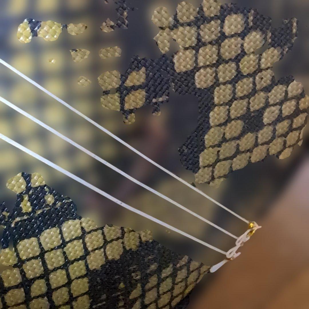 ヘビ柄三線 本体 3弦