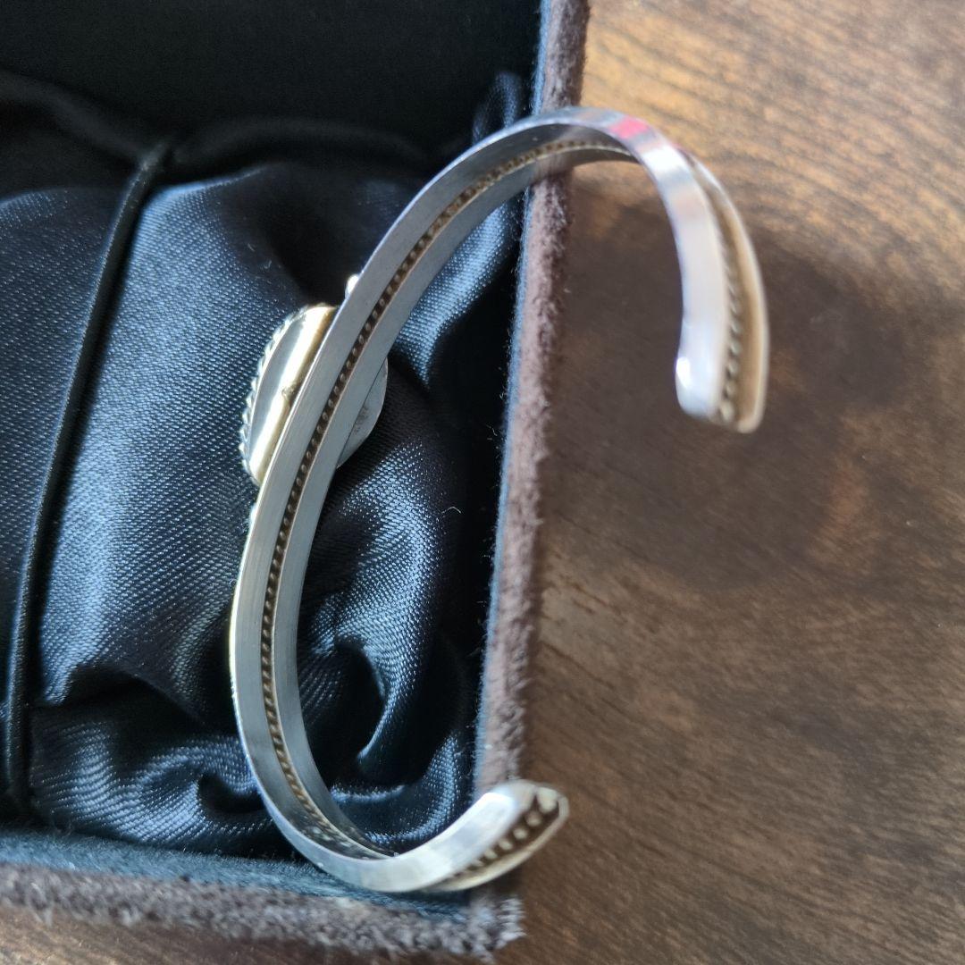 ターコイズ　バングル　ナンバー8