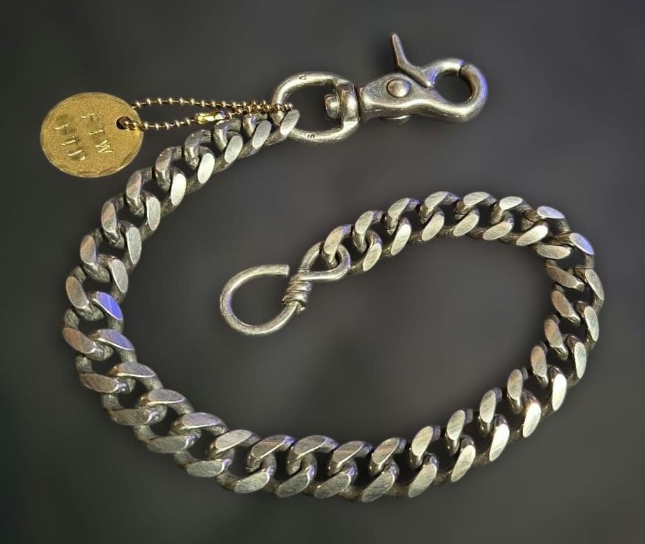 新品　アス　ヘビーゲージウォレットチェーン　ロング　US