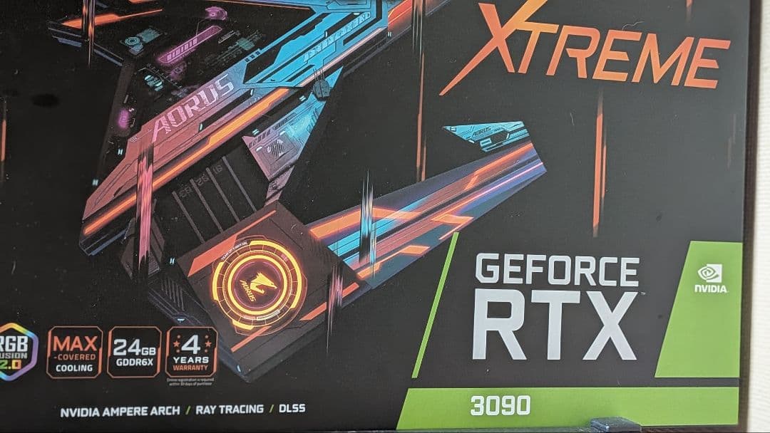 グラフィックボード・グラボ・ビデオカード AORUS RTX 3090 XTREME 24G