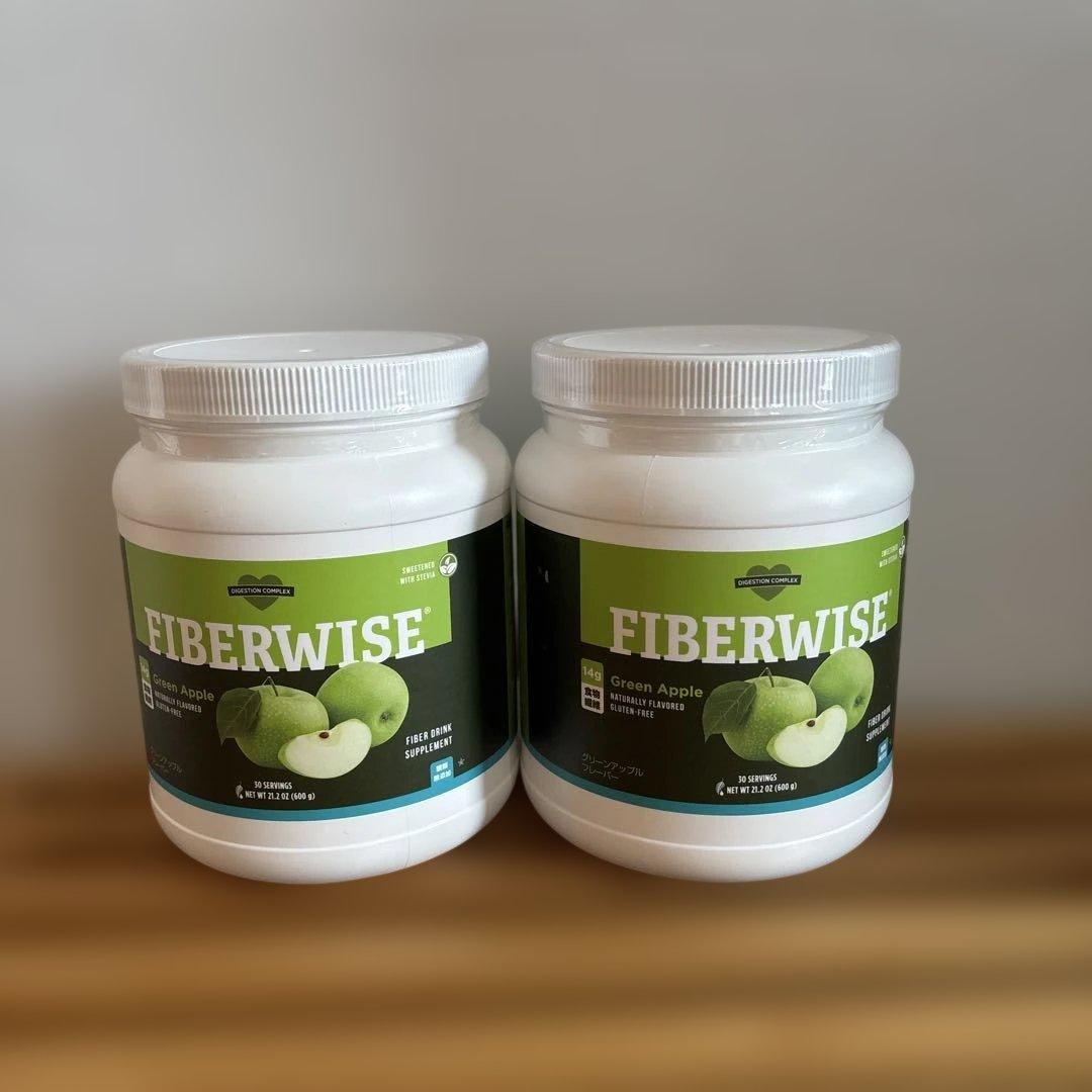 メラルーカFIBERWISE/ファイバーワイズグリーンアップル糖類オフ2個セット