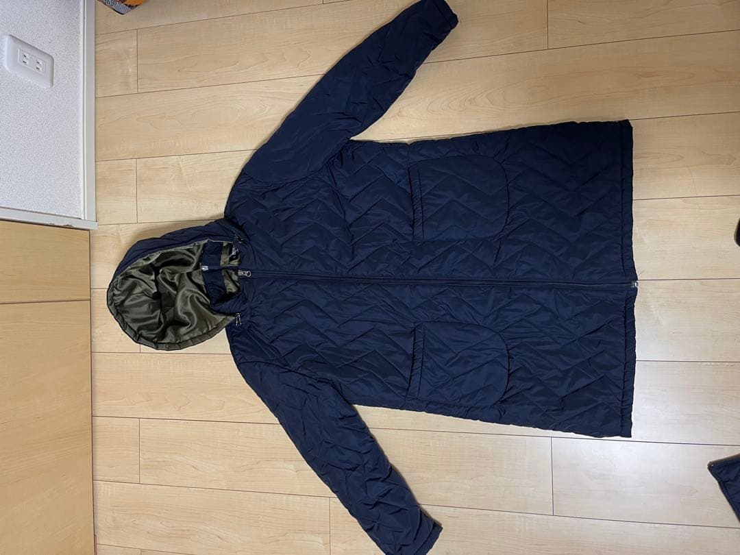 milktea ステラ　中綿キルティングジャケット　ママコート 4way