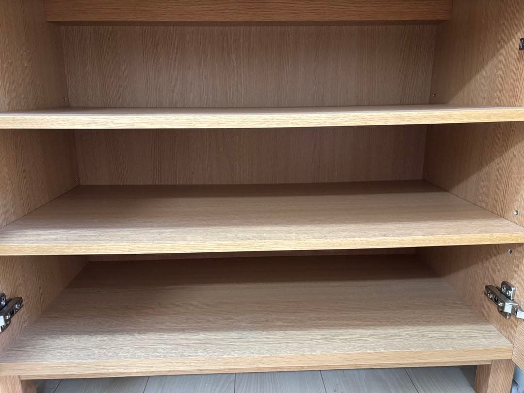 無印良品 木製キャビネット オーク 廃盤