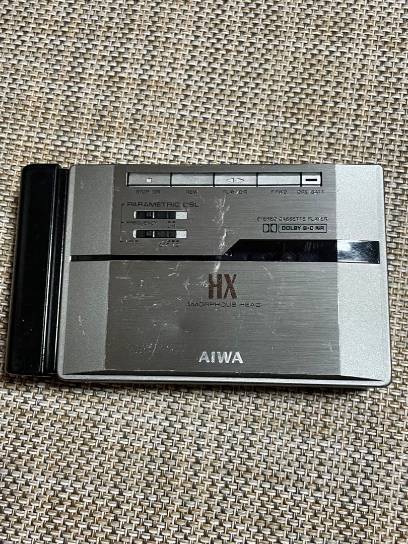 AIWA【HS-PX30】ポータブルカセットプレーヤージャンク
