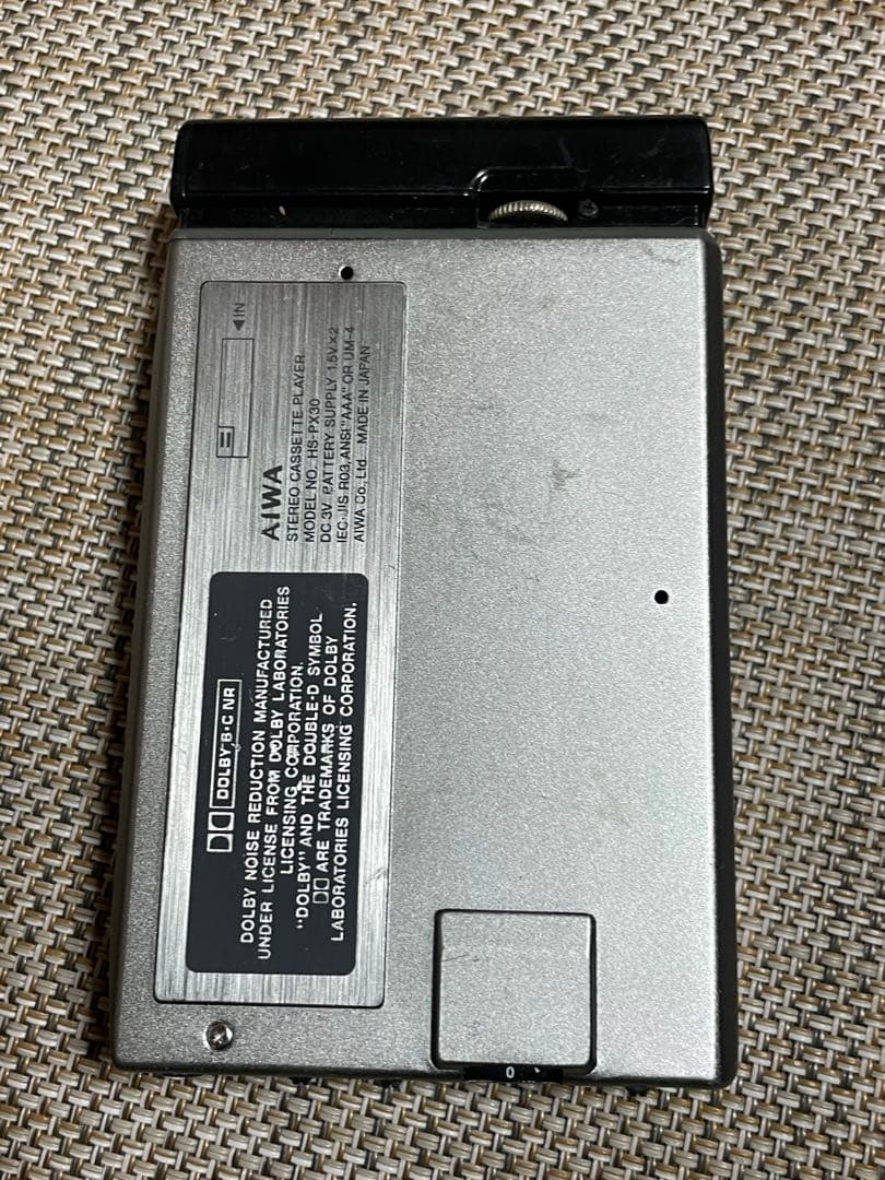 AIWA【HS-PX30】ポータブルカセットプレーヤージャンク