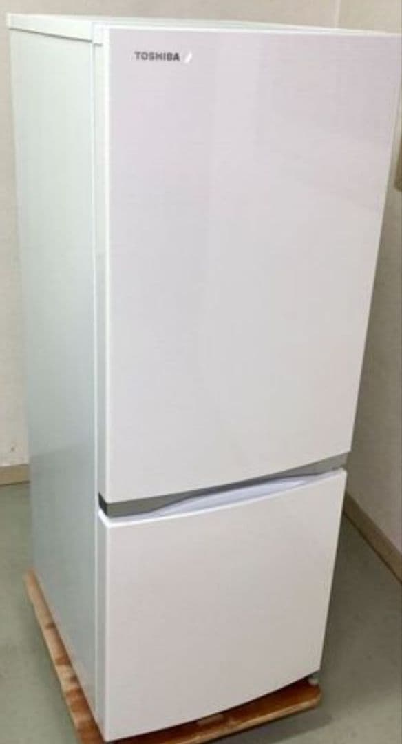 TOSHIBA ホワイト 2ドアノンフロン冷蔵庫
