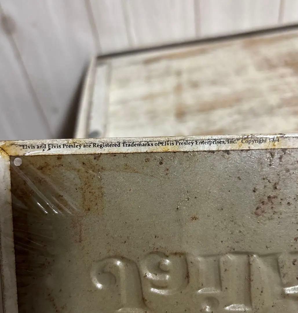 希少90sエルビスプレスリー監獄ロックヴィンテージブリキ看板レトロ映画パネルUS