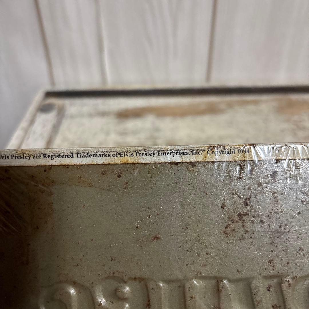 希少90sエルビスプレスリー監獄ロックヴィンテージブリキ看板レトロ映画パネルUS