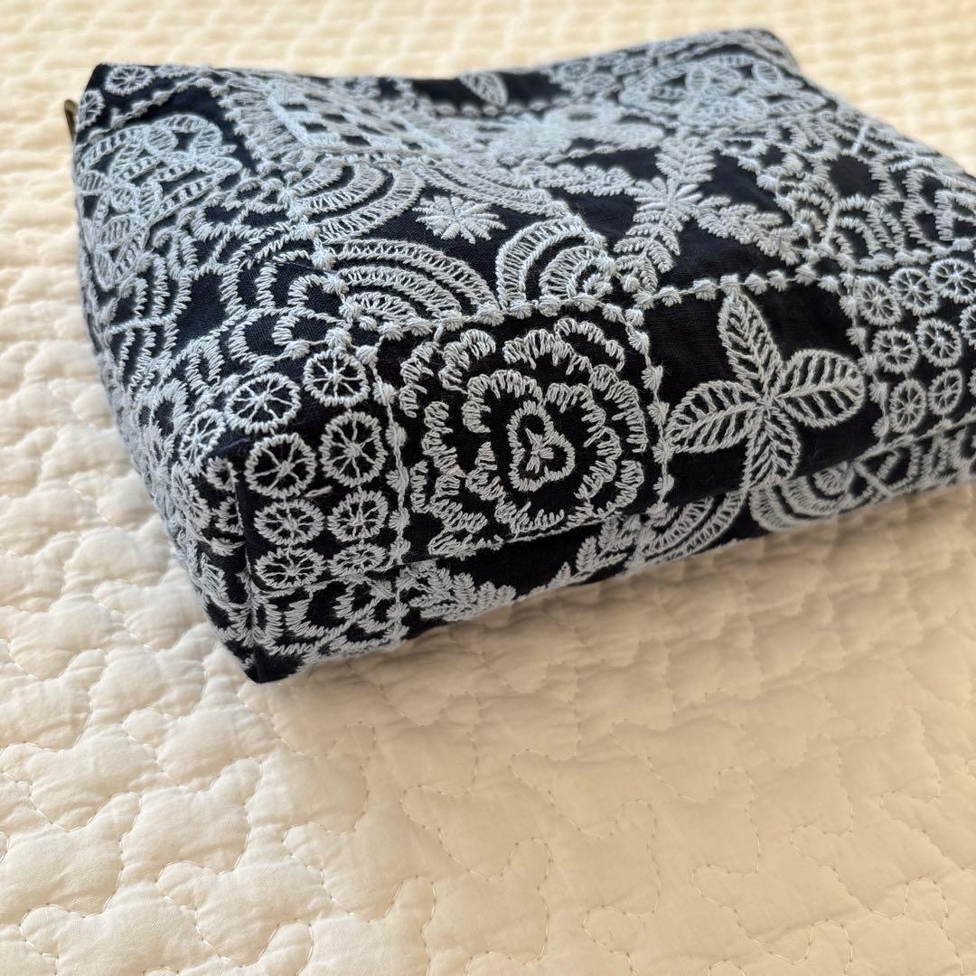 ハンドメイド スクエアショルダーバッグ ミナペルホネン forest tile