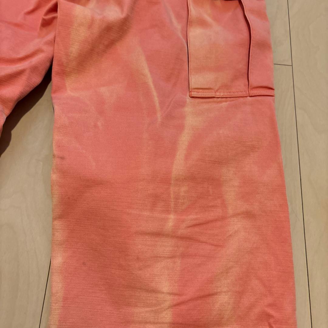 DIESEL ディーゼル　フェード加工　オレンジ カーゴパンツ