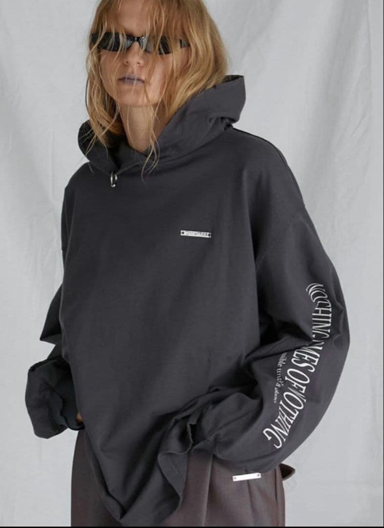 トップス PRANK PROJECT Hooded Long Sleeve Tee