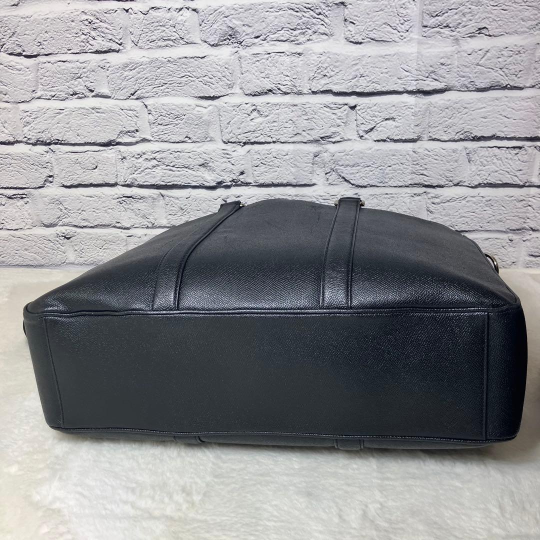 コーチ✨メトロポリタン サフィアーノレザー A4 2way ビジネスバッグ 黒