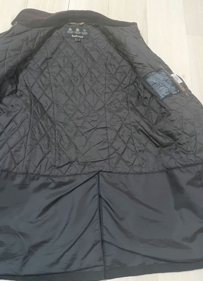 Barbour バブアー BELSAY WAX 中綿ワックスジャケット