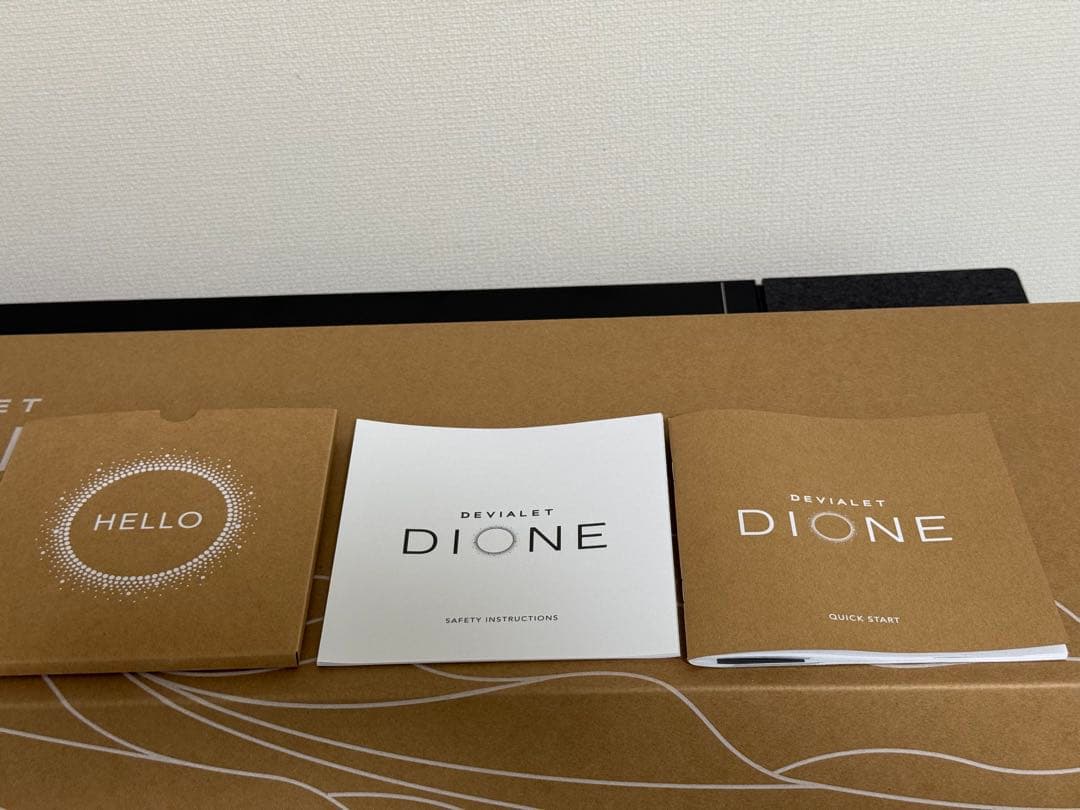 Devialet Dione Dolby Atmos 5.1.2 サウンドバー
