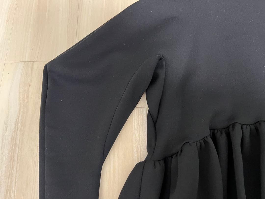 美品。ツルバイマリコオイカワ　フレアデザイン長袖チュニック