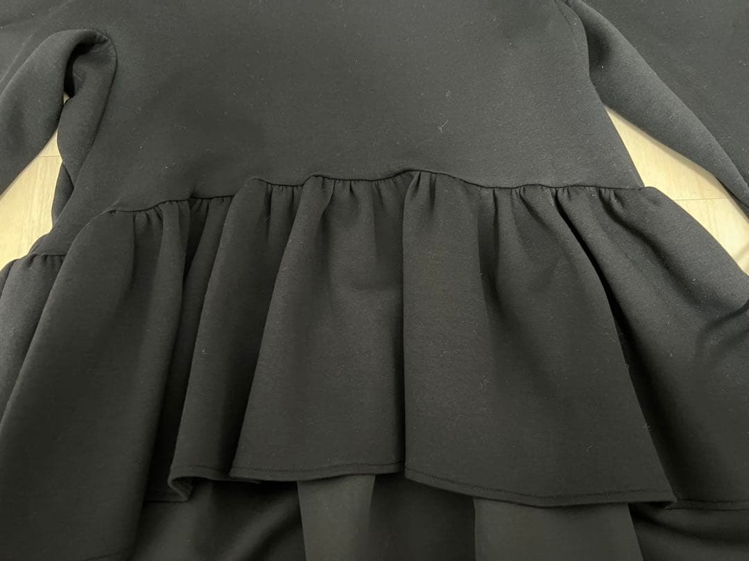 美品。ツルバイマリコオイカワ　フレアデザイン長袖チュニック