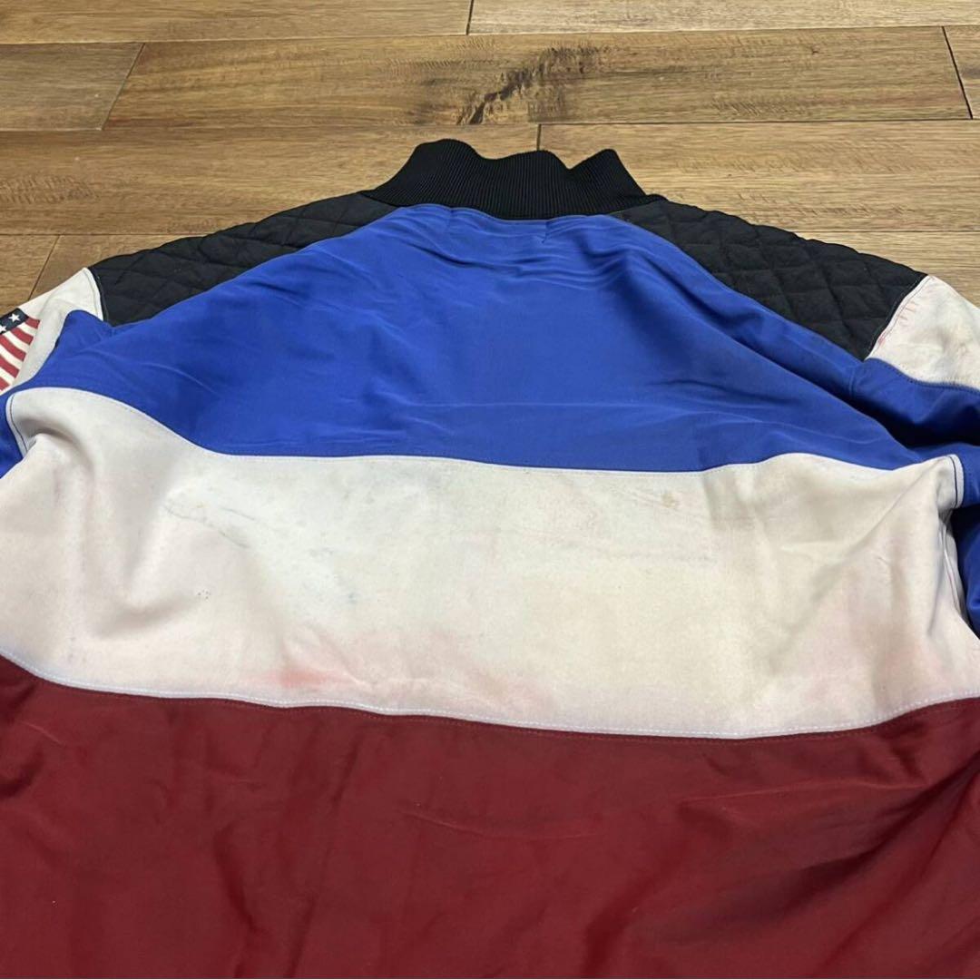 Polo ラルフローレンレーシングチーム　裏地フリースソフトシェルジャケットL