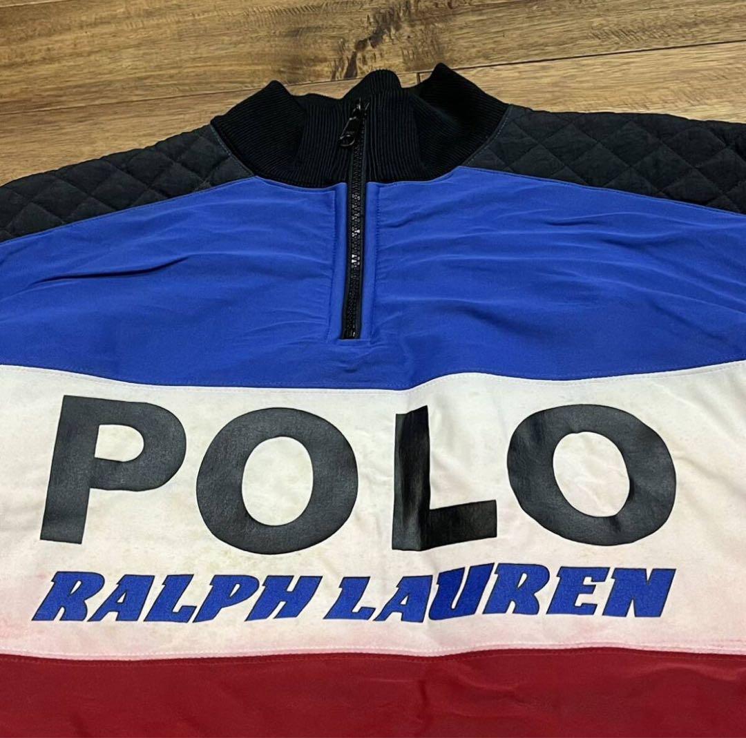 Polo ラルフローレンレーシングチーム　裏地フリースソフトシェルジャケットL